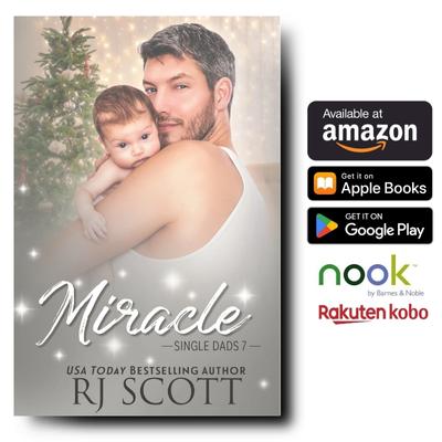 #ThrowbackThursday Have you read Miracle (Single Dads 7)? geni.us/sd-07 #RJScott #MMRomanceAuthor #MMRomance #GayRomance