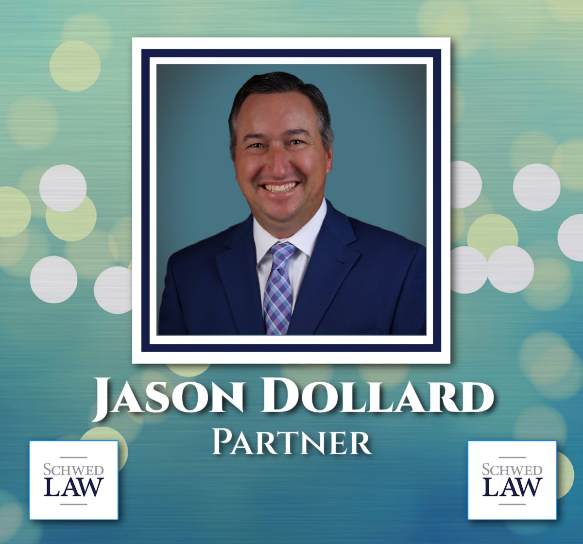 Partner Jason Dollard is an active member of his community, serving on various charitable and community boards, as well as sponsoring several charitable events and youth sports teams. #SchwedLawFirm #InsideLook