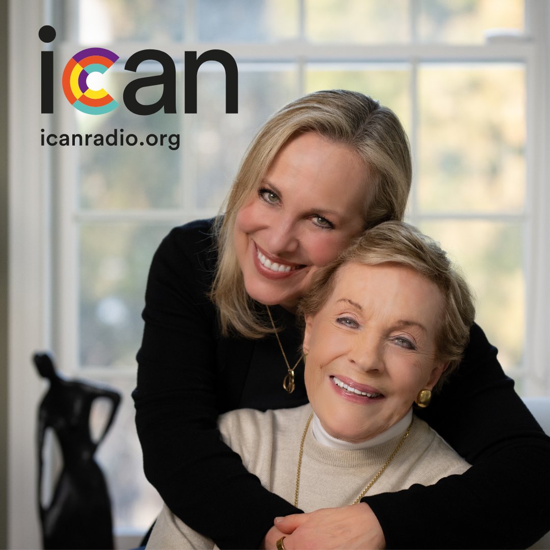 Join Julie Andrews and Emma Walton Hamilton for a very special episode of the Audio Book Tour as they talk about their children's books 'The Enchanted Symphony' and 'Waiting in the Wings.' TODAY at 5 p.m. PT on icanradio.org.