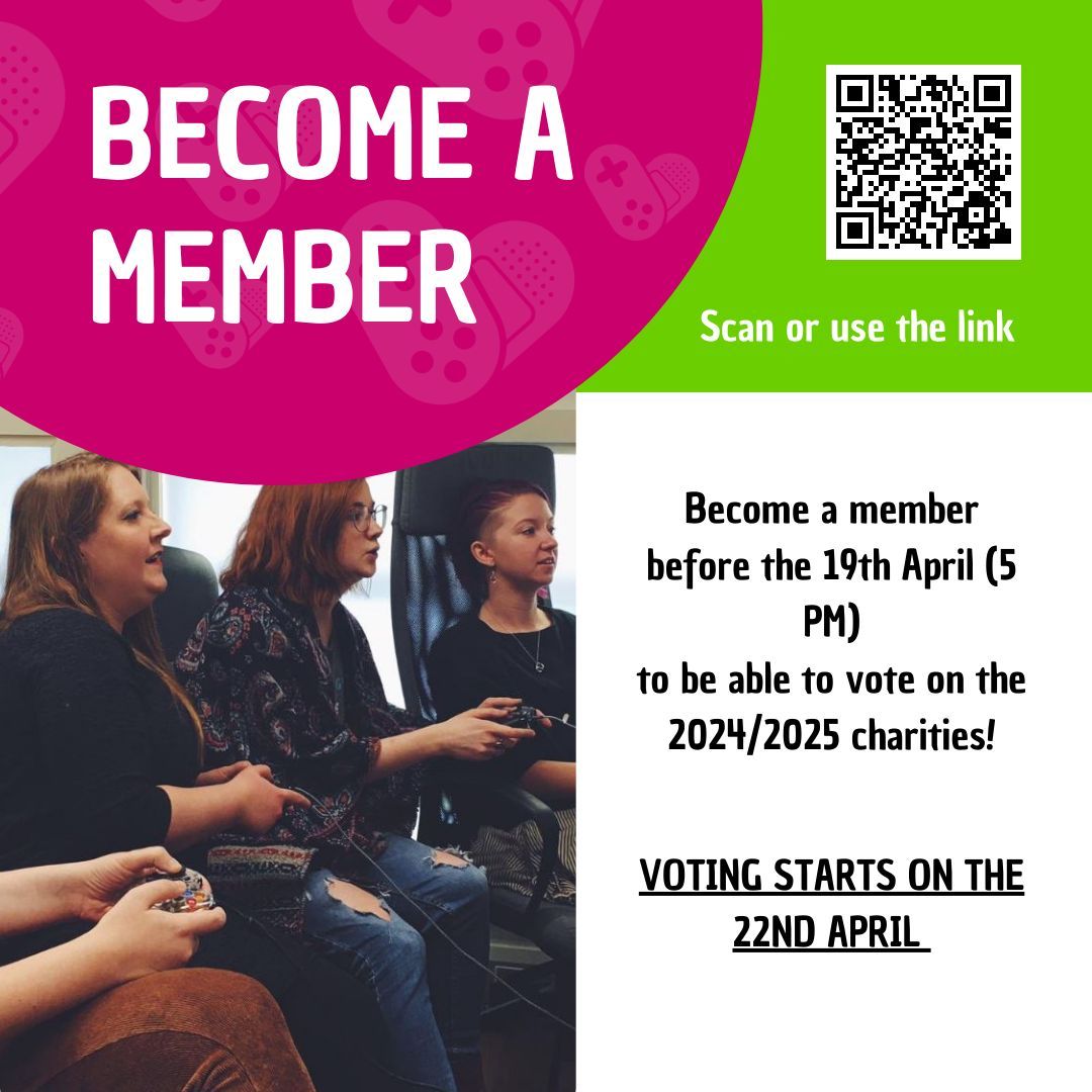 Want to get involved with the charity selection and the wider work of GamesAid? Then become a GamesAid member before the 19th of April (5 PM) to be able to vote for the 2024/2025 charities!💚 gamesaid.org/get-involved/b…