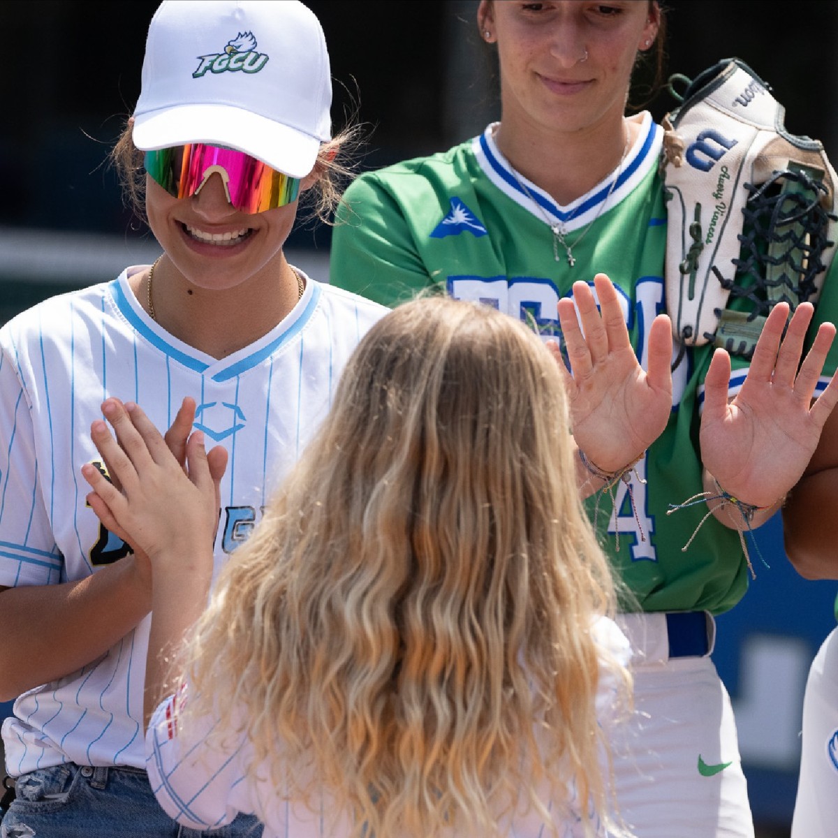 Take the kids out to the ballgame! 🥎 Kids 12 & under get FREE admission at this Saturday's doubleheader against Stetson! #WingsUp