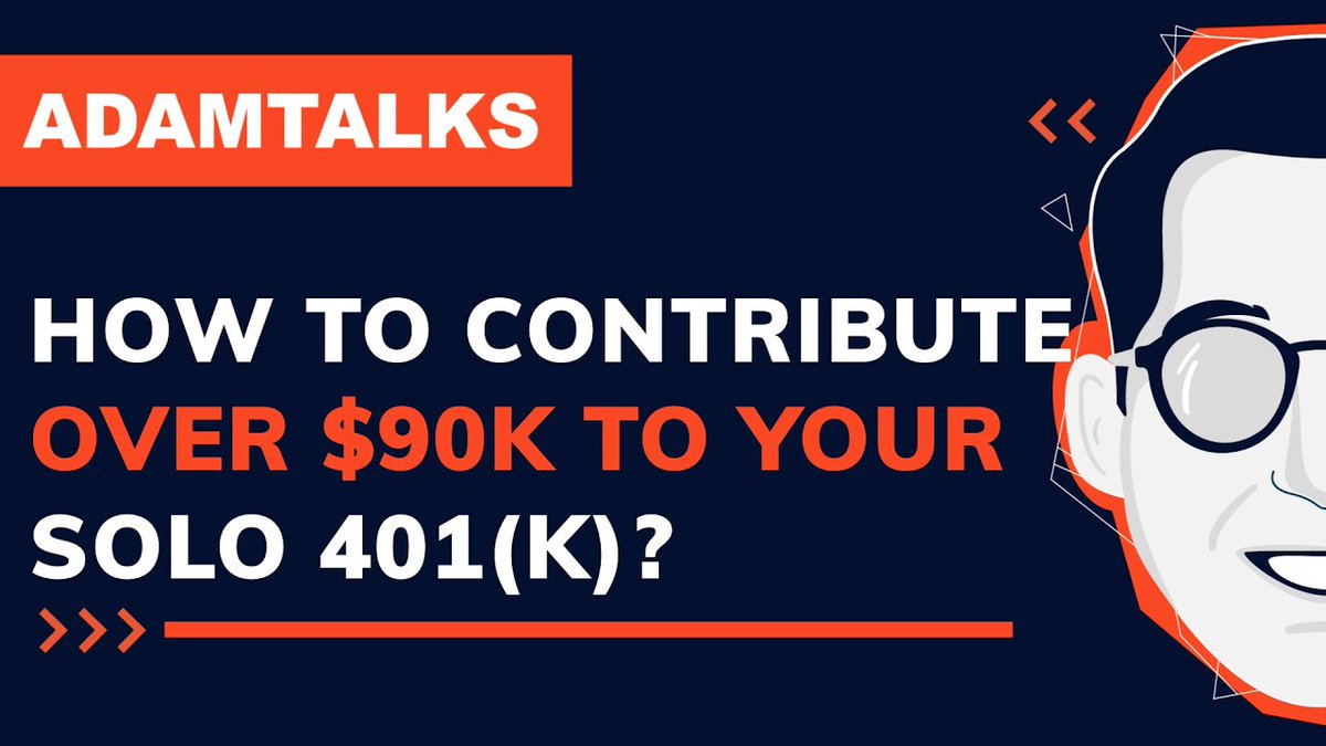 On this episode of Adam Talks, IRA Financial's founder Adam Bergman shares how you can contribute over $90K to your Solo 401(k). Did you know this tip? 🤔 zurl.co/3IA1