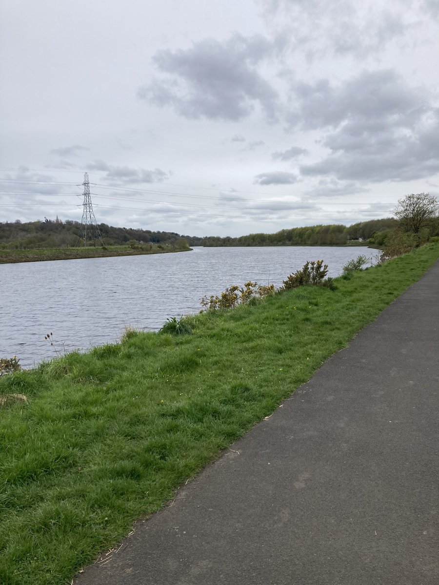 Wylam walk along the river to Newcastle and back 👌just dodged the rain too #GetOutside  #goodforthesoul  #PositiveMindset