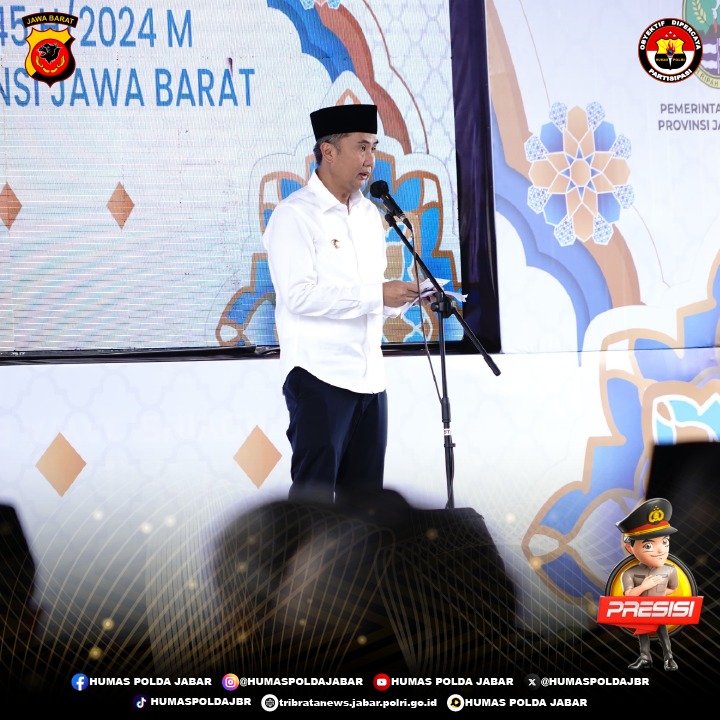 PolresTasikKota's tweet photo. KAPOLDA JABAR, PANGDAM III SILIWANGI MENGHADIRI UNDANGAN DARI PJ.GUBERNUR JABAR PADA KEGIATAN HALAL BI HALAL TINGKAT  PROVINSI JAWA BARAT https://t.co/uFPnVKm3gC