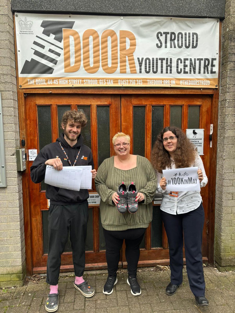 Local Stroud and Cotswold youth charity, The Door needs you to step up this spring, get on your bike or dive in across the District and take part in their annual 100kinMay Challenge. Read more:  thedoor.org.uk/2024/04/09/you…