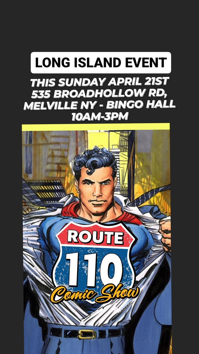 See you all this sunday - #NICKGQ 

#comiccon #comicshow #comicbookshow #licomiccon #comicconli #comics #comicbooks #longisland #nassaucounty #suffolkcounty #newyork #longislandevents #longislandevent