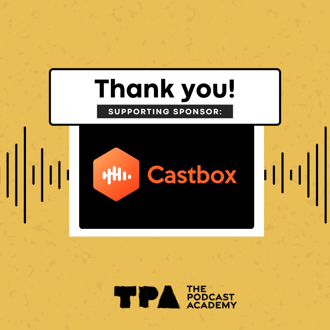 Meet our sponsor, @Castbox_fm! 🎧 Castbox is the ultimate free podcast app, offering over 259 million volumes of captivating content. The perfect spot to dive in and discover your next favorite podcast today! #thepodcastacademy #podcasting #podcastcommunity #podcasters