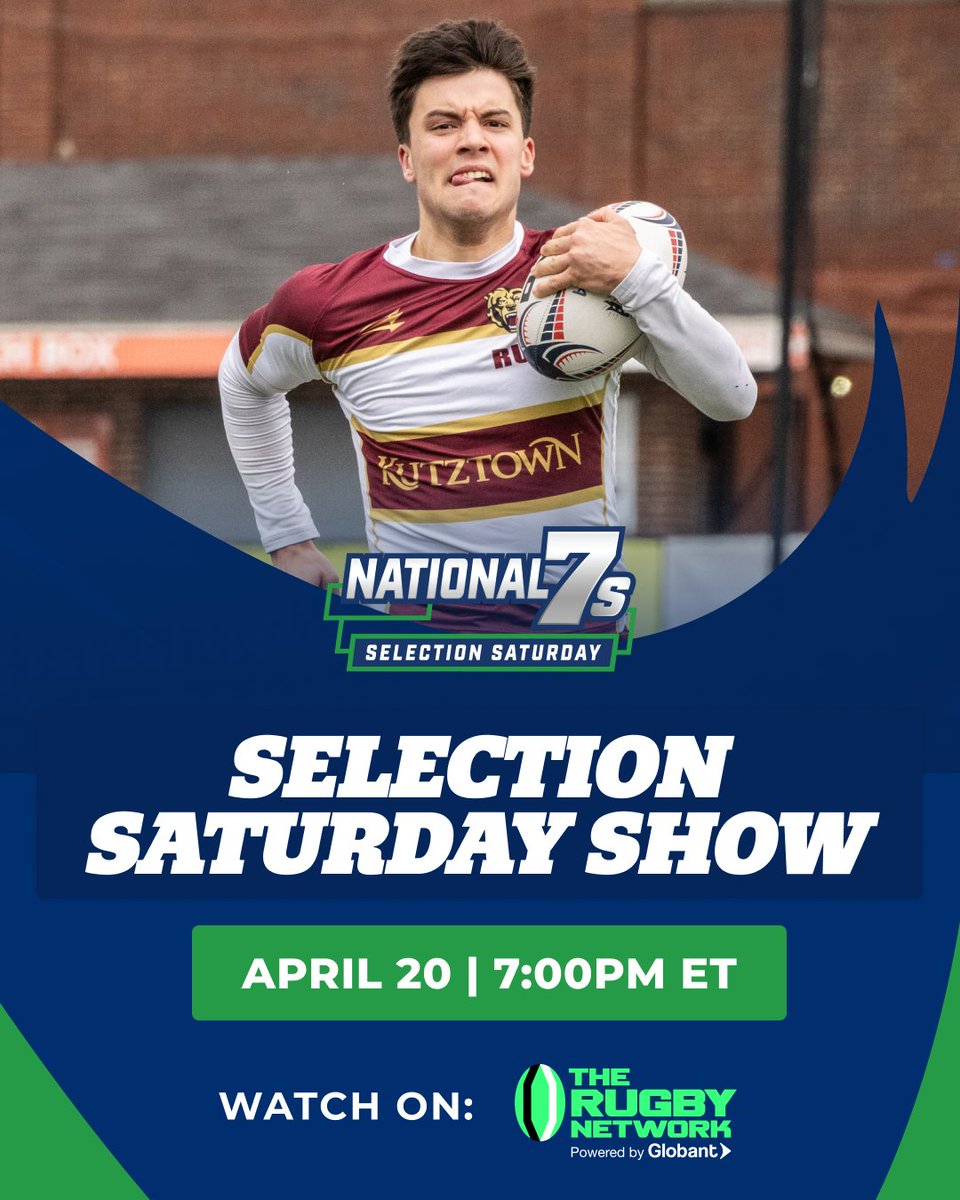 Tune in this Saturday as we reveal all 144 teams vying for National Championship 🏆 📺 Watch live on @therugbynetwork #CRC #National7s