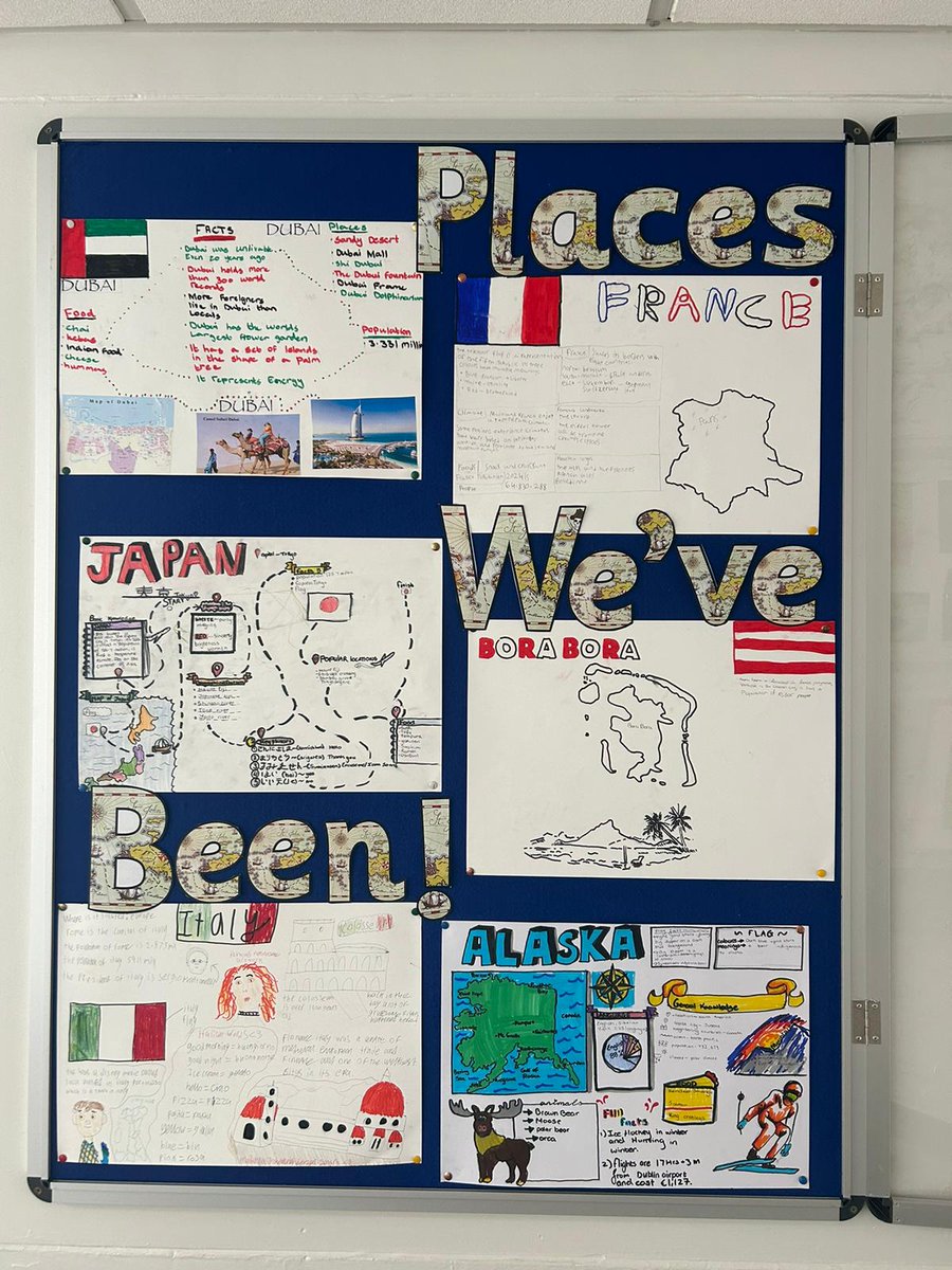 Look at all of the places our Post Primary pupils have travelled to! @CHI_Ireland @HOPEteacherEU #Travel #Georgraphy