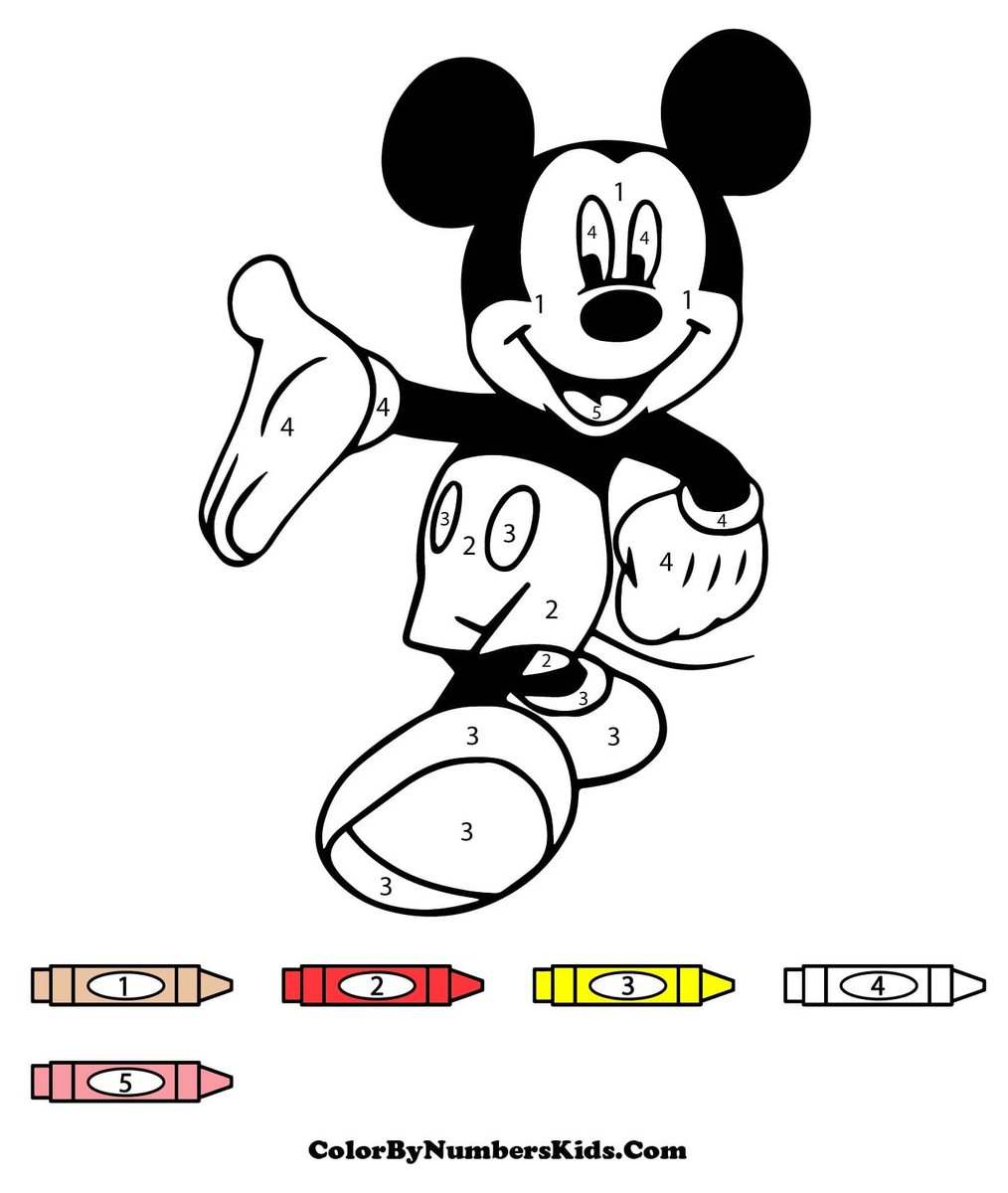 Mickey Mouse Color By Number🐭🎨 colorbynumberskids.com/mickey-mouse-c… #MickeyMouse #Mickey #Colorbynumberskids #coloring #coloringpages #ColoringBook #art #fanart #sketch #drawing #draw #coloring #USA #trend #Trending #TrendingNow #Twitter #TwitterX