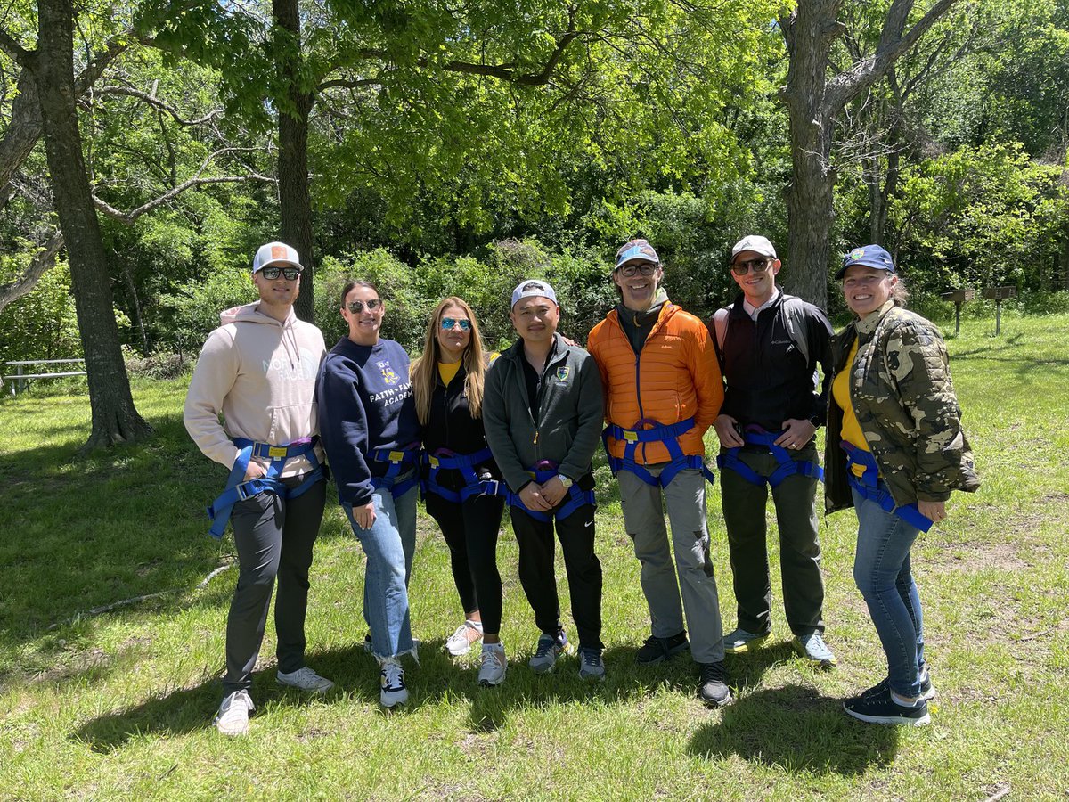 Our EXPLORE360® 9th graders went on a teambuilding journey at the Tarleton State University Ropes Course, in Stephenville, TX! Focusing on teamwork, trust, and group dynamics, the Challenge Course was an adventure for our students! #WeGotThisFFA #StudentsFirstatFFA #publicschools