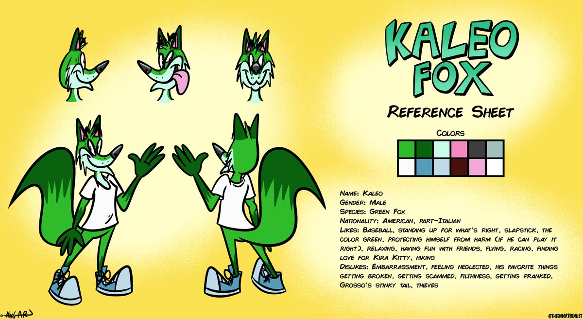 ~Kaleo Fox Reference Sheet (Updated 2024)~

#oc #originalcharacter #characterdesign #cartooncharacter #fox #kaleofox #referencesheet #digitalart