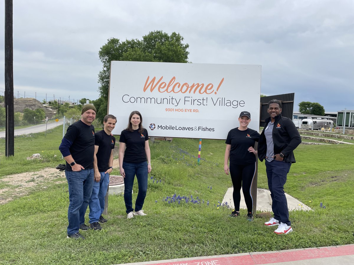 #TBT to when #Buildxact's marketing team volunteered at the @mobileloaves Community First! Village. Check out how we spent our day! To learn more about Mobile Loaves & Fishes, please visit their profile, tagged in this post. 😀 #communityservice #givingback #volunteerday