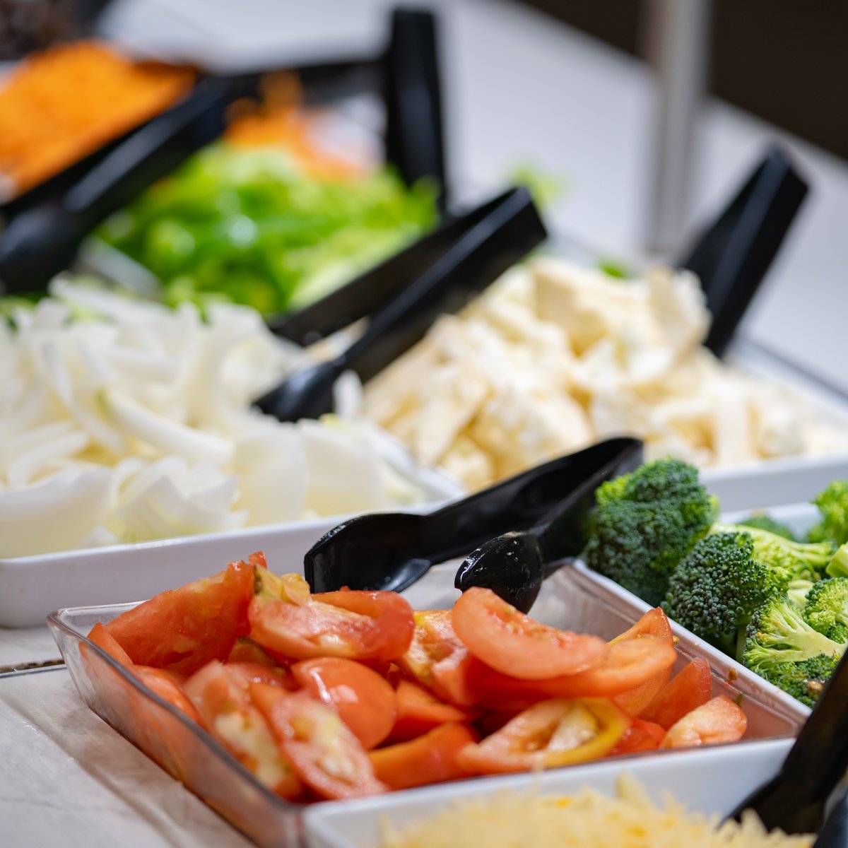 Spring has sprung at the salad bar! Who's in the mood for a fresh, made your way, salad today?