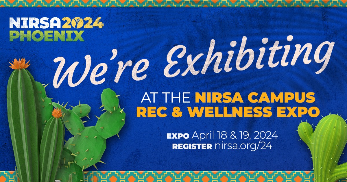 The Fanning Howey team is looking forward to talking about new ideas in collegiate recreation at the @NIRSAlive conference in Phoenix this week. Find us at Booth 815 to learn how we design smarter places for learning. #NIRSA2024 #campusrec