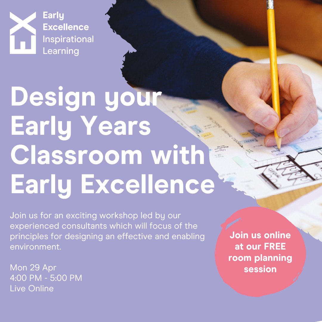 Looking to develop your Early Years learning environment this summer? Our FREE Room Planning Service aims to support you with your development planning with advice from our curriculum team. Book now: bit.ly/49HnIYw