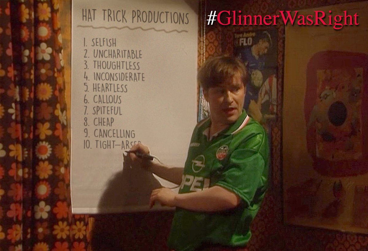 #FreeFatherTed topping UK trends.

Are you listening @HatTrickProd….? 

#GlinnerWasRight