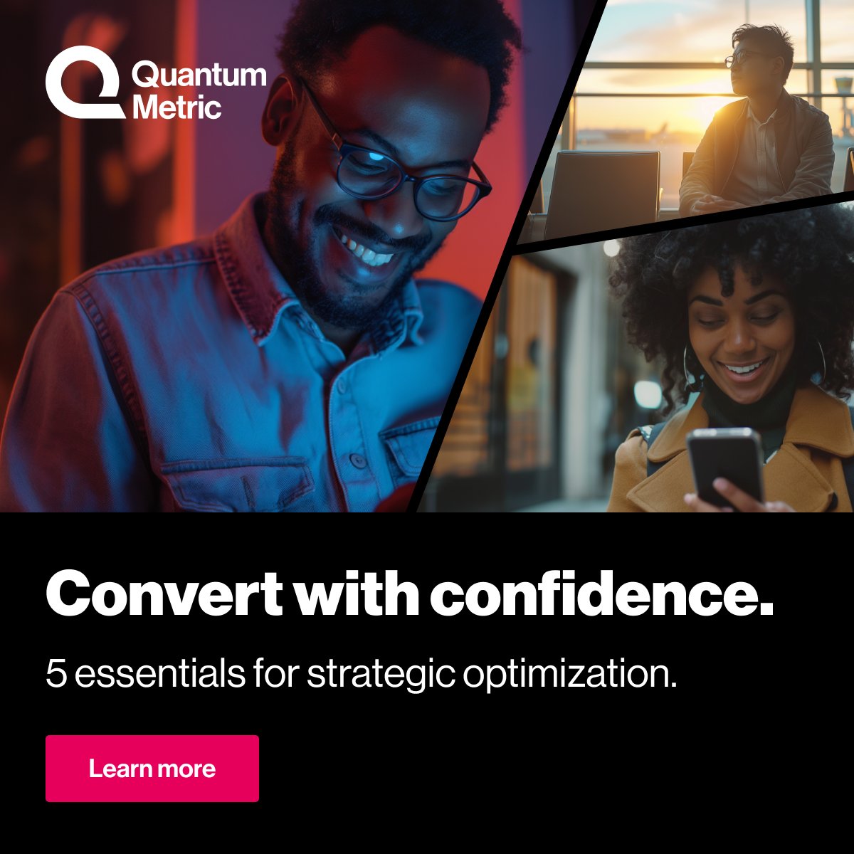 quantummetric's tweet photo. Unlock growth and redefine user experiences with our latest eBook. Master the art of strategic optimization and fully leverage your analytics technology. 

Learn more: https://t.co/32KDgAQJDx https://t.co/KECDzRxs5o