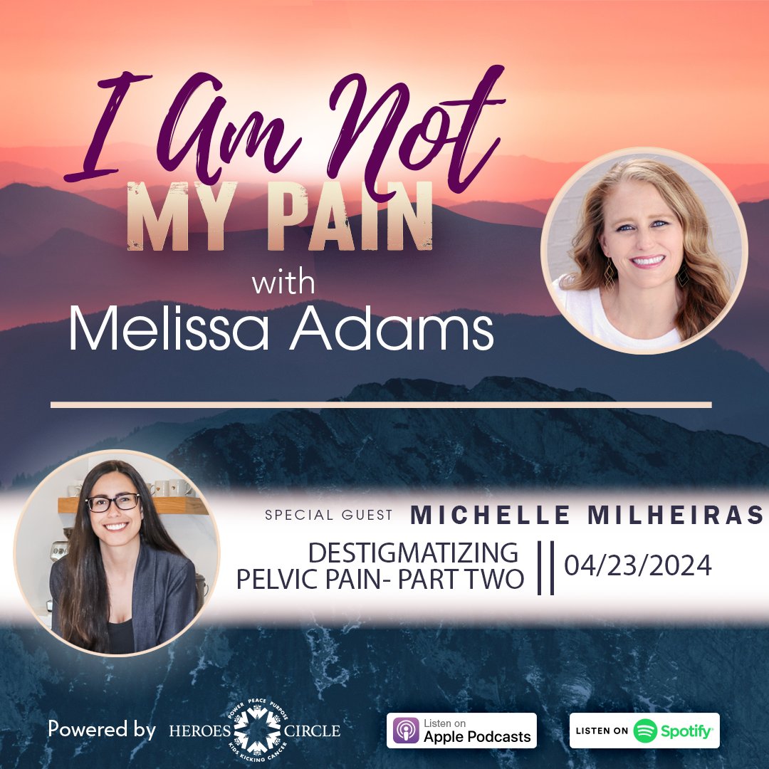 Don't miss Part Two with Michelle Milheiras @HappyPelvis on the I Am Not My Pain Podcast as she discusses interesting Endometriosis facts, her trauma from experiencing pelvic pain at a young age, and more! Link in bio!

#chronicillness #podcasts #PFD #pelvichealth #endowarrior