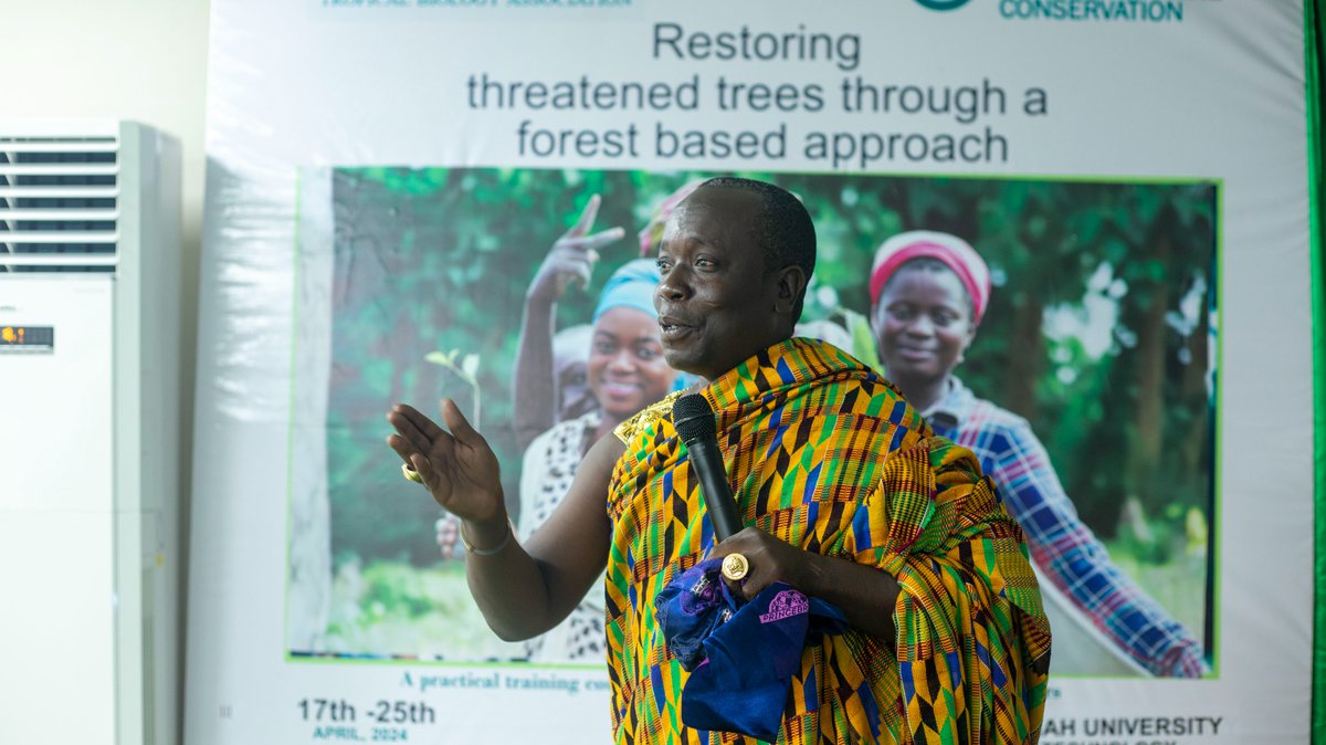 InecGhana's tweet photo. Together with @TropicalBiology , @arochaghana, @KNUSTGH, FORIG and with funding from Fondation Franklinia, we are hosting a 10 day practical training course between 17th - 25th April 2024 on Restoring threatened trees through a Forest based approach. 

#ThinkLandscape https://t.co/v1Qed6JrGH