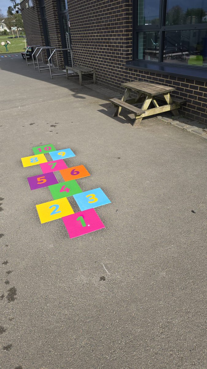 WJ_UK's tweet photo. Through our Thinking Community scheme, WJ’s embedded Isle of Wight crew, Dan and Mike, recently completed these playground markings for Gurnard Primary School as part of an annual volunteering project with @IslandRoads.
#SocialValue #ThinkingCommunity #PlaygroundMarking https://t.co/BDgcuQsqfm
