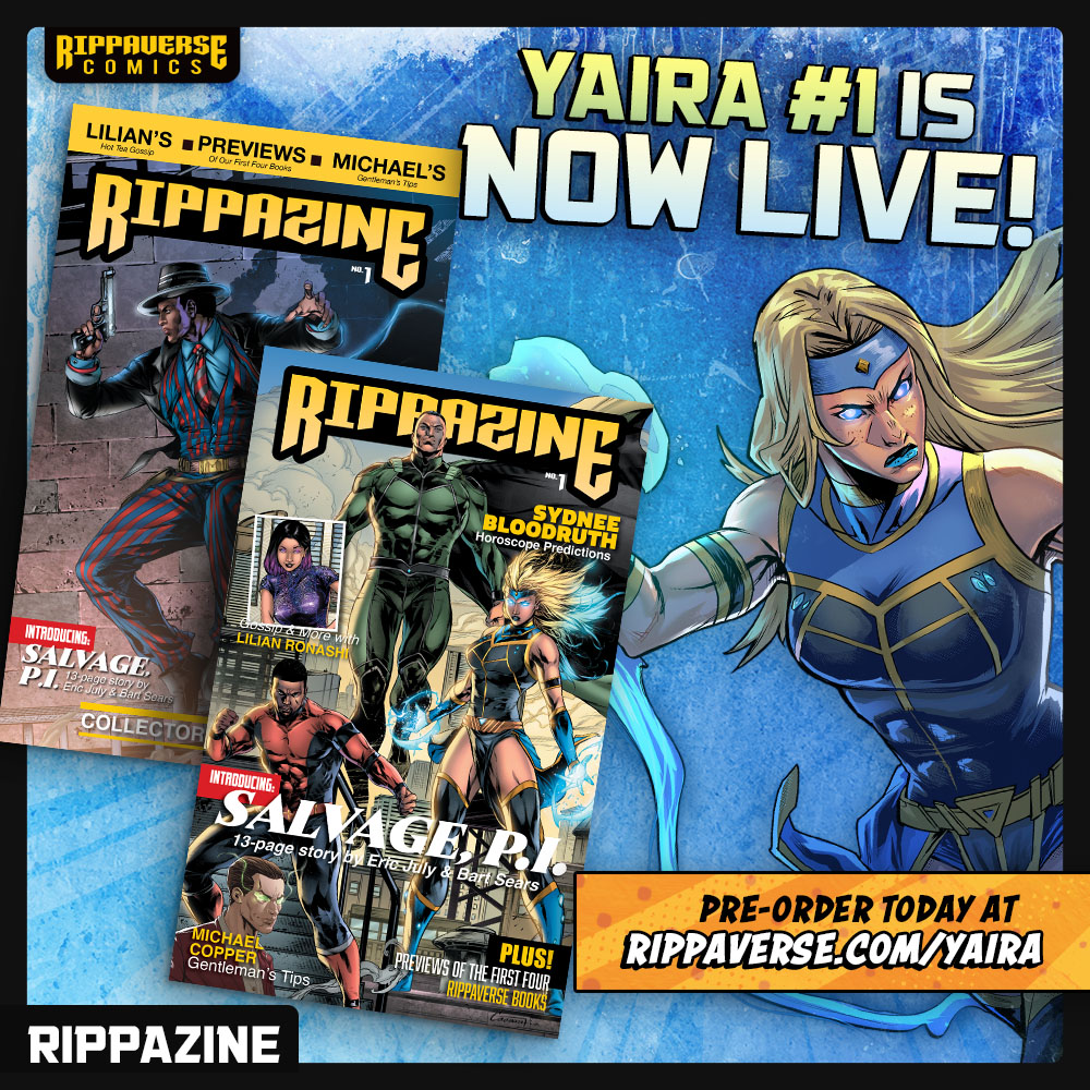 What's the latest buzz in The Rippaverse? Grab a copy of the RippaZine and find out! Packed with stories, articles, and more, you're guaranteed to become a Florespark expert in no time. Pre-order the Standard Edition for $7 or the Collector's Edition for $20 TODAY!