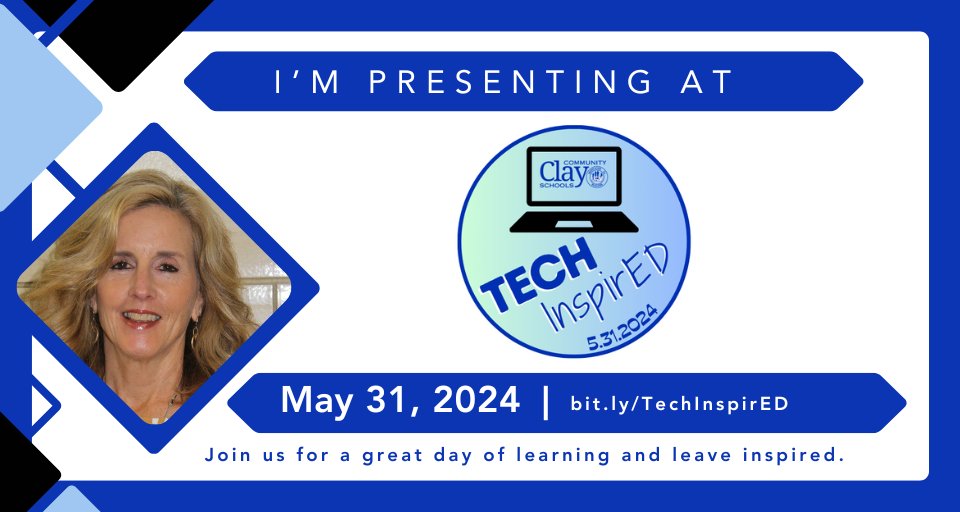Join me at this inaugural conference!
bit.ly/TechInspirED
#BeInspirED