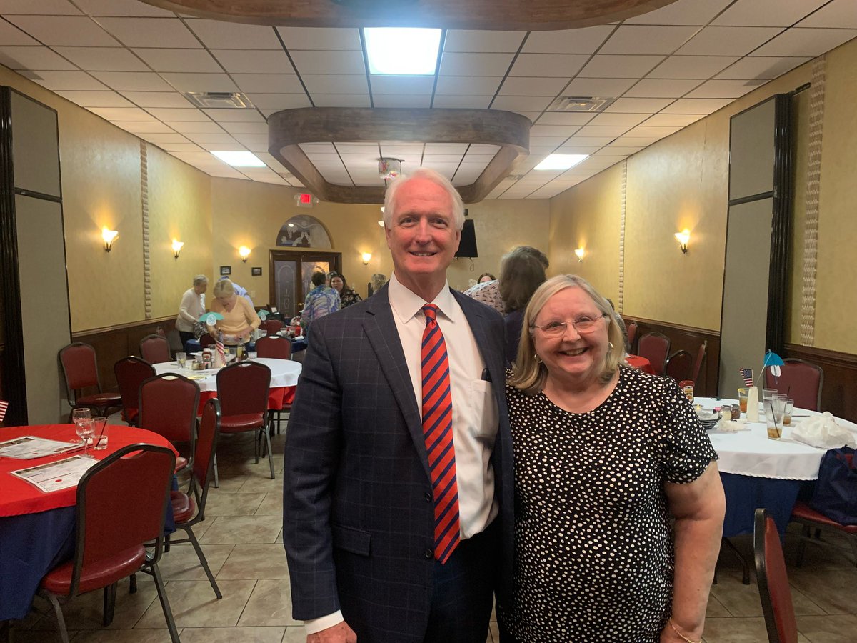 On Tuesday, it was great to join Sen. @ryanmcdougle and Del. Scott Wyatt at the Hanover Republican Women's Club! Thank you to President Tywanna Hampton and Program Chair Sue Cobb for welcoming me to the meeting.
