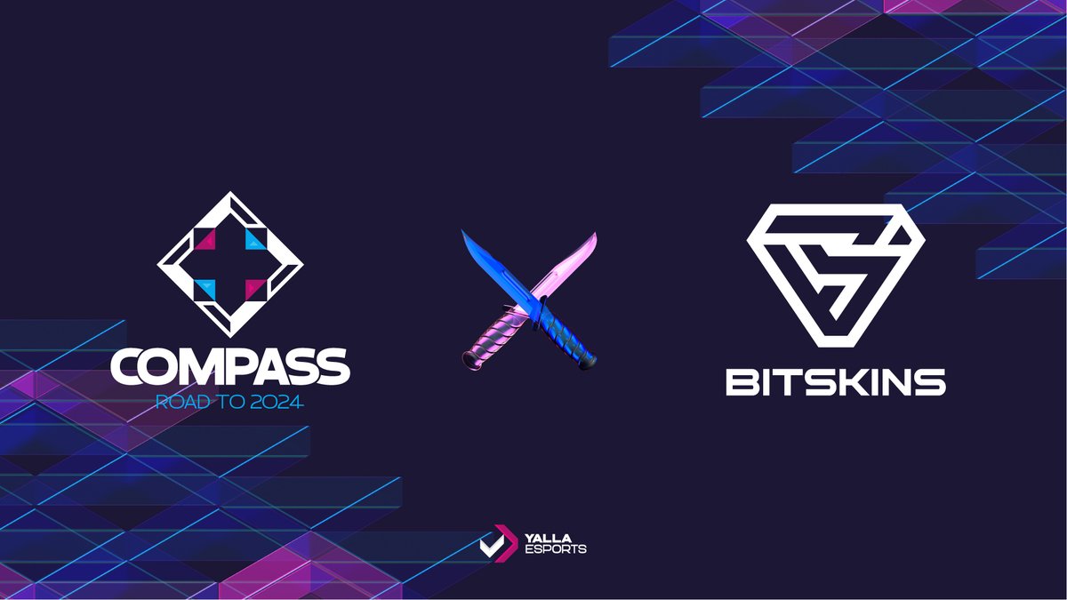 🚀 MAJOR PARTNER 🚀 We are thrilled to announce our game-changing partnership with @BitSkinsCom ! Together, we're rewriting the future of Compass! 📰 yallaesports.com/bitskins #Compass2024 #CS2