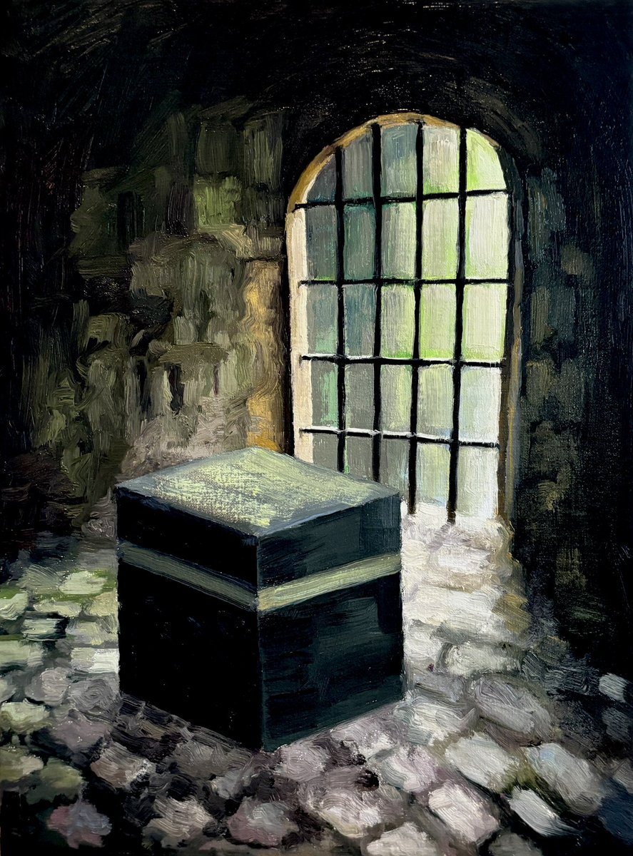 safialatif's tweet photo. My new oil painting, Prisoner https://t.co/gr4gKy9B2b