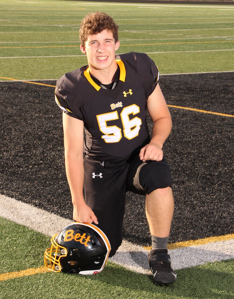 BettHighSchool's tweet photo. Bettendorf Senior Cooper Agosta has been offered admission into the United States Naval Academy. Cooper's hard work, dedication to serving his country, and kind heart exude the character traits necessary for success in this endeavor. #BettPride https://t.co/uvv8JjMpOU