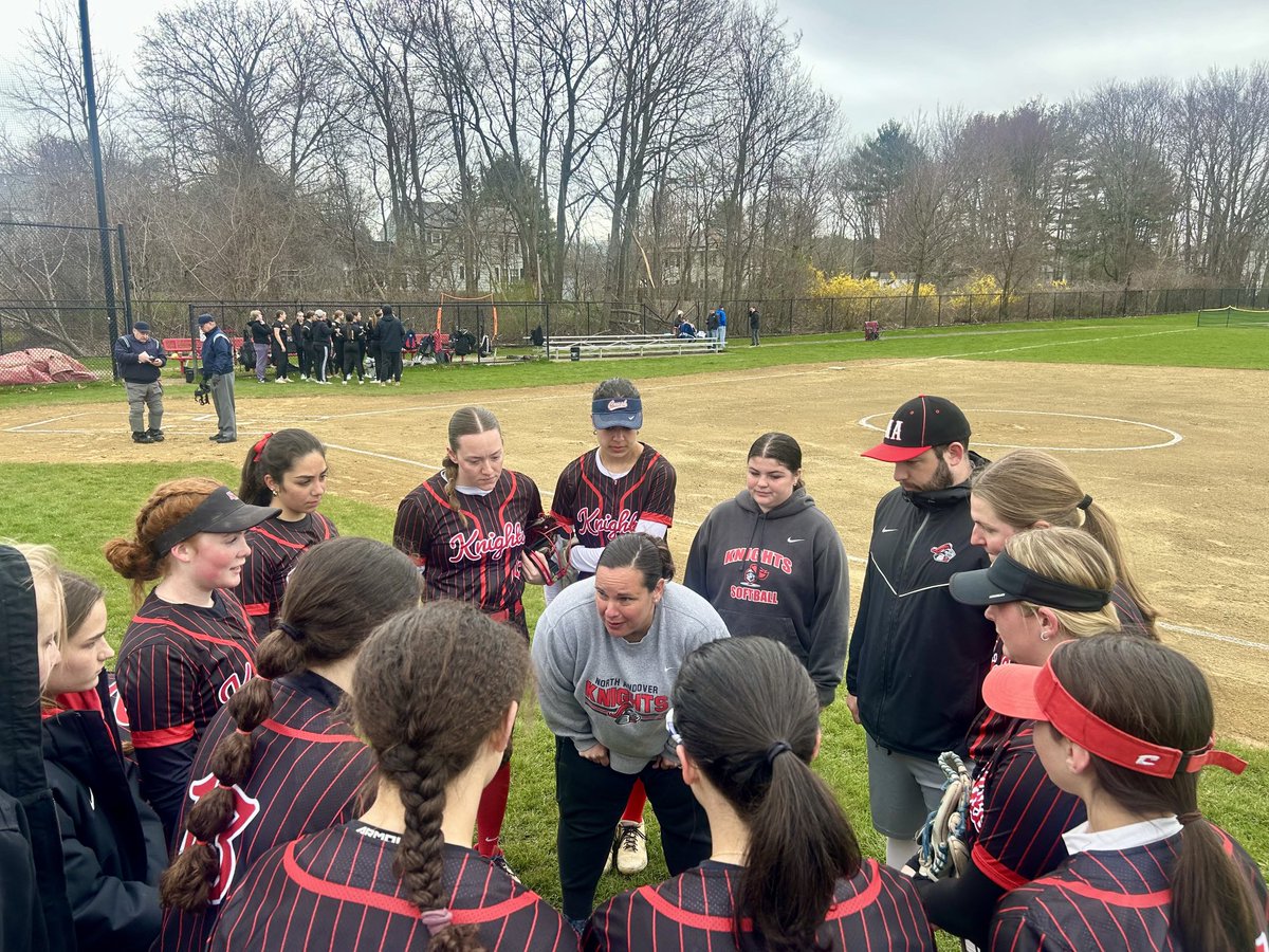 Coach Flanagan and Coach D Have the Knights ready to take the field vs Haverhill. Good luck to both teams. Go Scarlet Knights!
