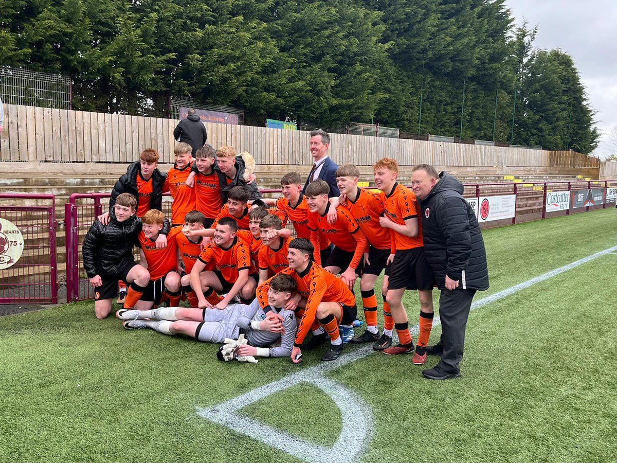 BaldragonPE's tweet photo. 1-1 HT &amp; FT
8-7 Penalties
MOM - Luca R
Hero of Match - Rydnn McG

Full credit must go to Lourdes RC Academy for an extremely tough match. Good Luck for the remainder of your season! 

So proud of you boys!! Here’s the squad and the winning penalty from Rydnn! 

@BaldragonAcad https://t.co/RvjkJ770FM