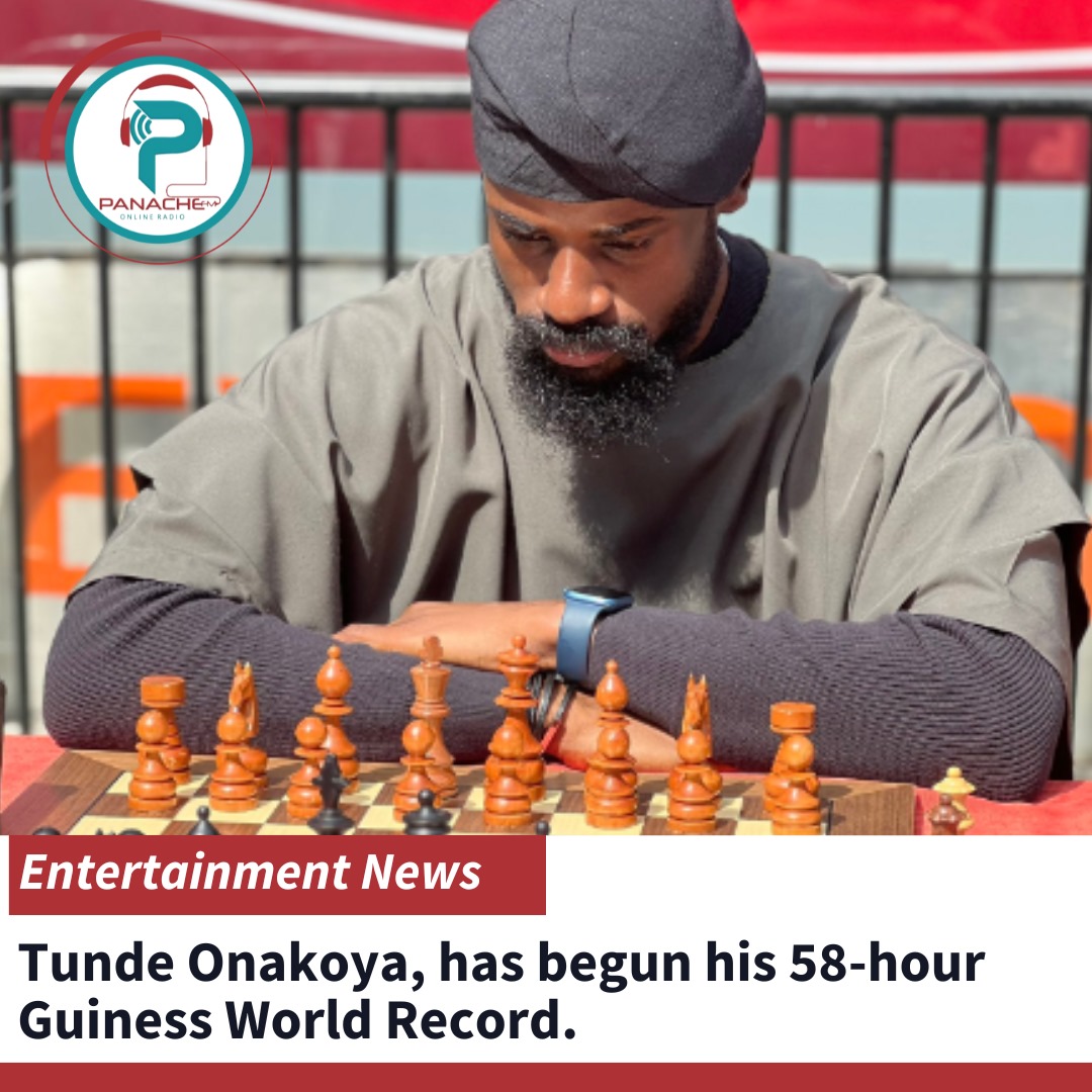 panacheradio1's tweet image. #tundeonakoya We are rooting for you. 

#TundeChessMarathon #ChessInTheSlum #Chessinslumsafrica #thegiftofchess  #panacheradio #panachefmonline #lifestyleradio #entertainmentnews #GuinnessWorldRecord