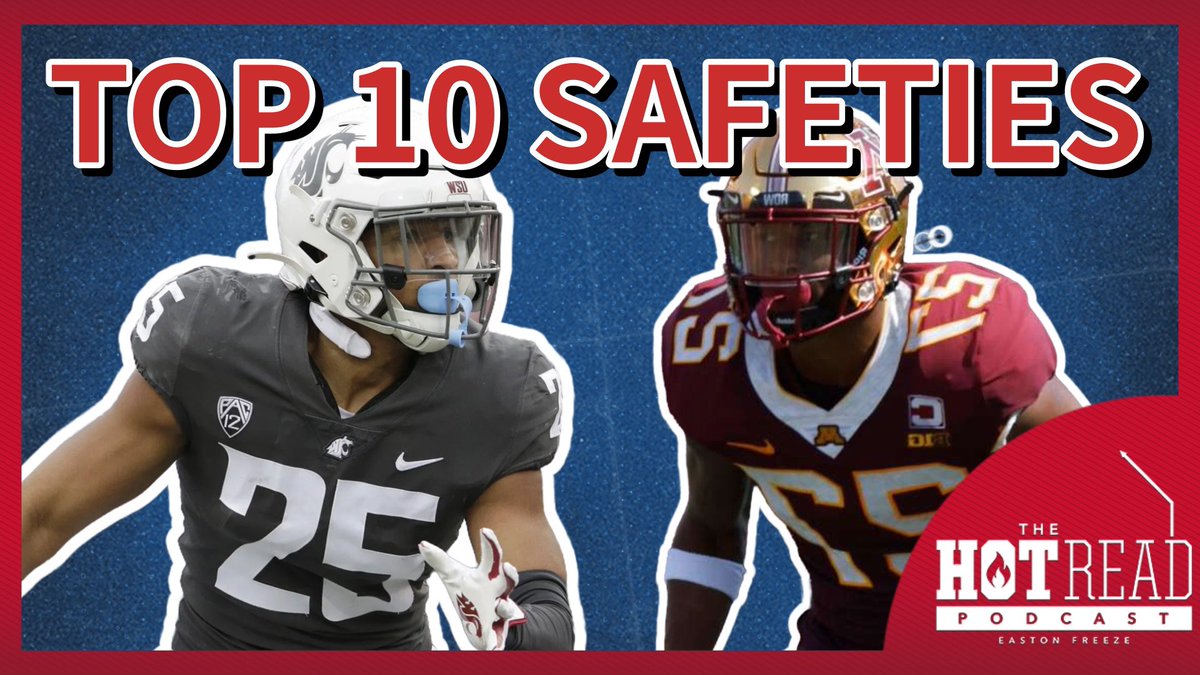 🔥NEW EPISODE🔥 The Top 10 Safety Prospects of the #NFLDraft2024 LISTEN⬇️⬇️ Spotify: tinyurl.com/42wrds7n Apple: tinyurl.com/mr3mfe2h 📺: tinyurl.com/28fptmhu