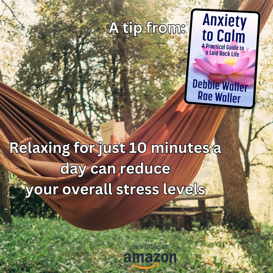 Discover more stress-busting techniques in 'Anxiety to Calm', available from Amazon in paperback and Kindle buff.ly/3H4uxry

#AnxietyToCalm
#StressReduction 
#SelfHelpBook
#AnxietyManagement
#MindfulnessPractice
Popular hashtags:
#RelaxationTips
#BookRecommendation