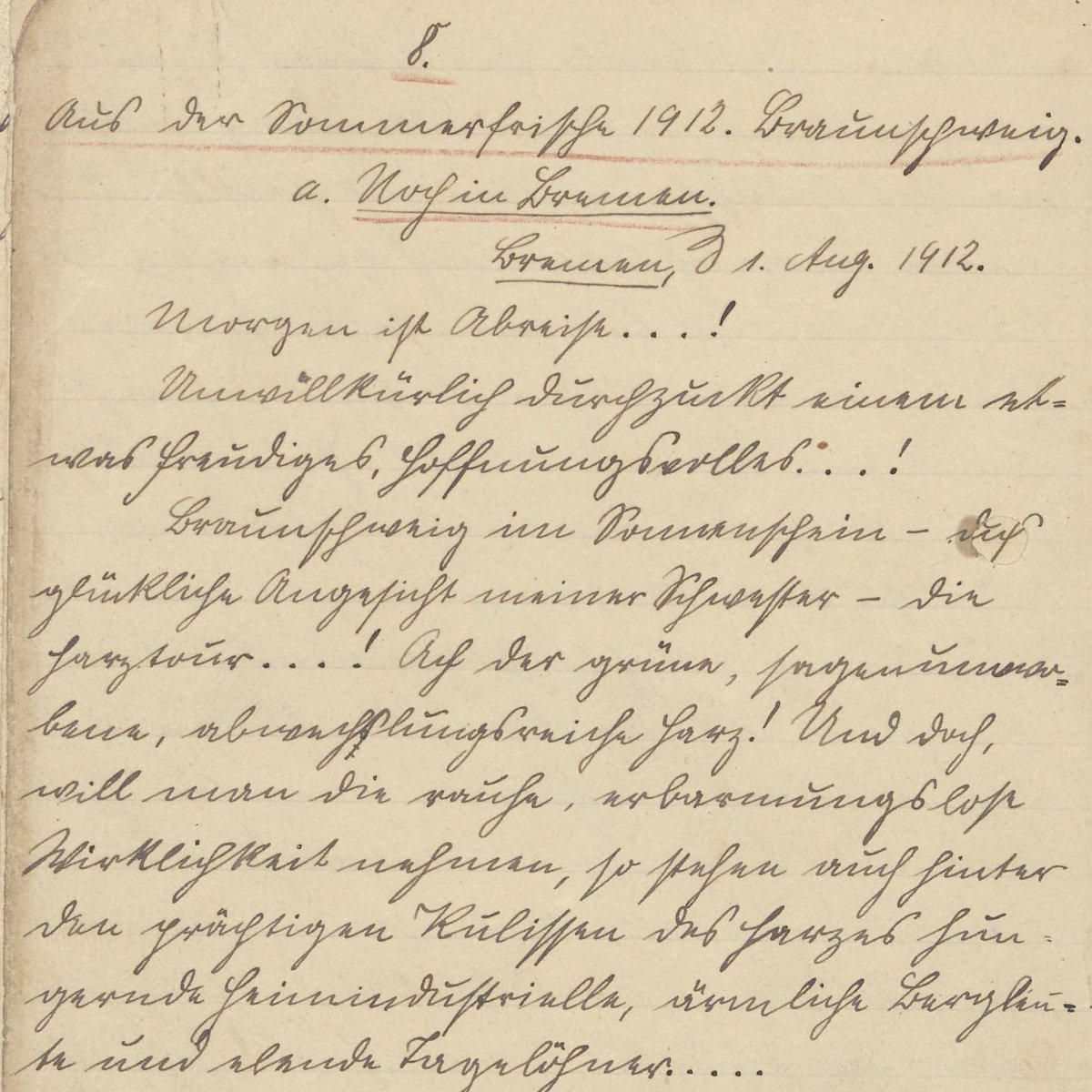 Thanks to the cooperative that runs @Transkribus for their scholarship! It will be a great help in transcribing Wilhelm Eildermann's handwritten notebooks (in Kurrentschrift!) from 1912-1918! 📔💻 AI can be useful, especially when it's not just driven by profit.