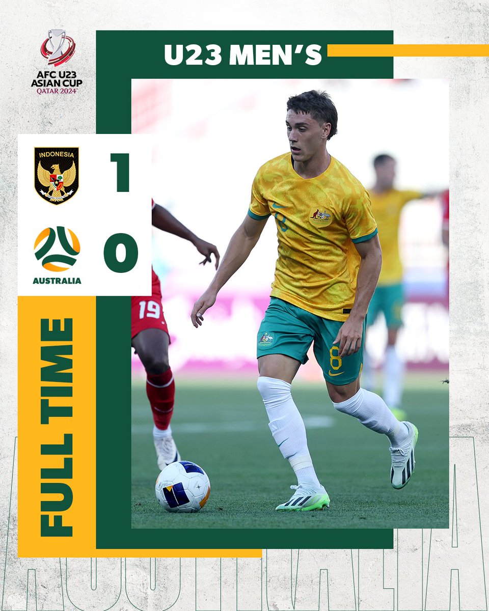 Full Time in Doha. #Olyroos #AsianCupU23 #RoadToParis2024