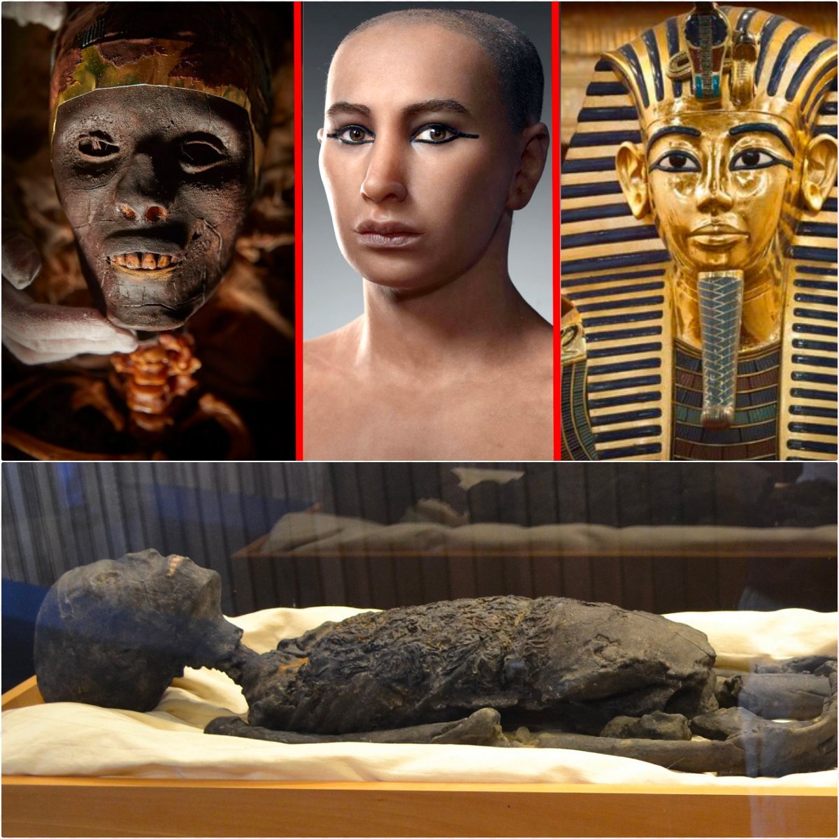 The True Face of King Tutankhamun-  an ancient pharaoh, unseen for over 3,300 years.  
👉Find out: blogs.minecraft4.com/21879

#KingTut #AncientEgypt #Archaeology