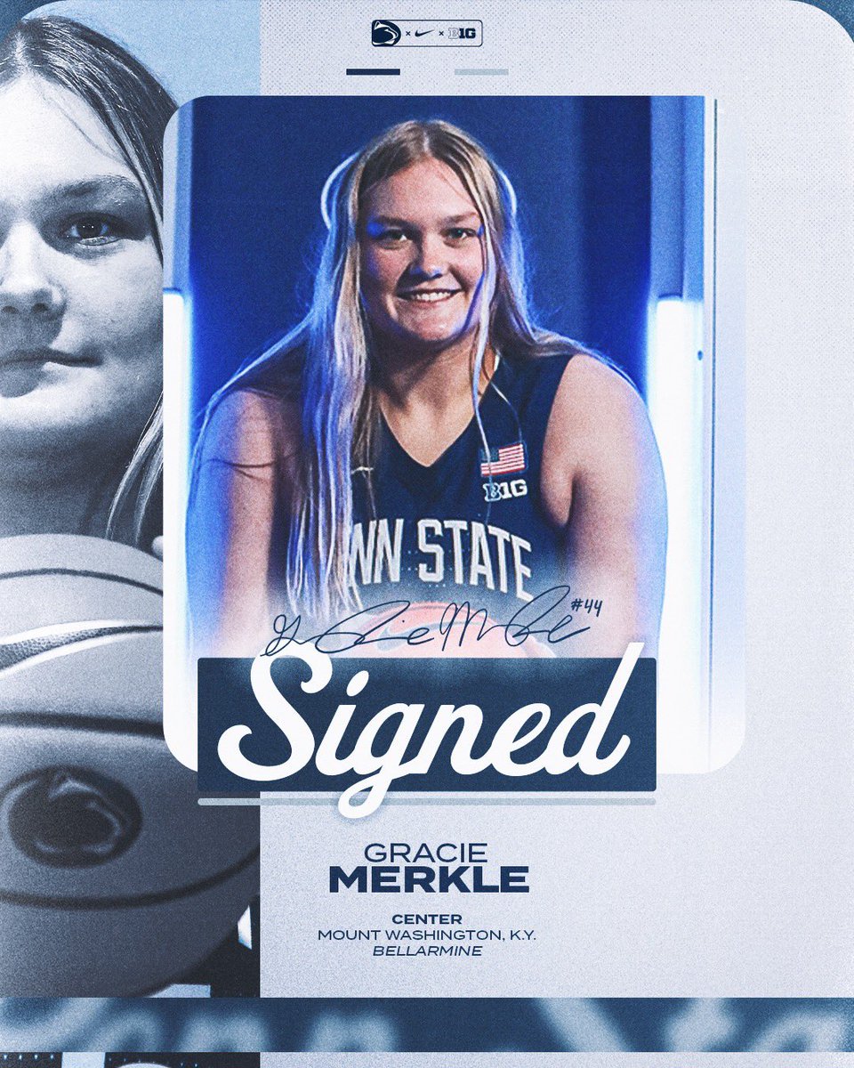 PennStateWBB's tweet photo. Freshly inked 🖋️

We’re so excited to add Gracie to our PRIDE! 🦁

#LionMentality | @GracieMerkle https://t.co/pMSlKx7Hq7