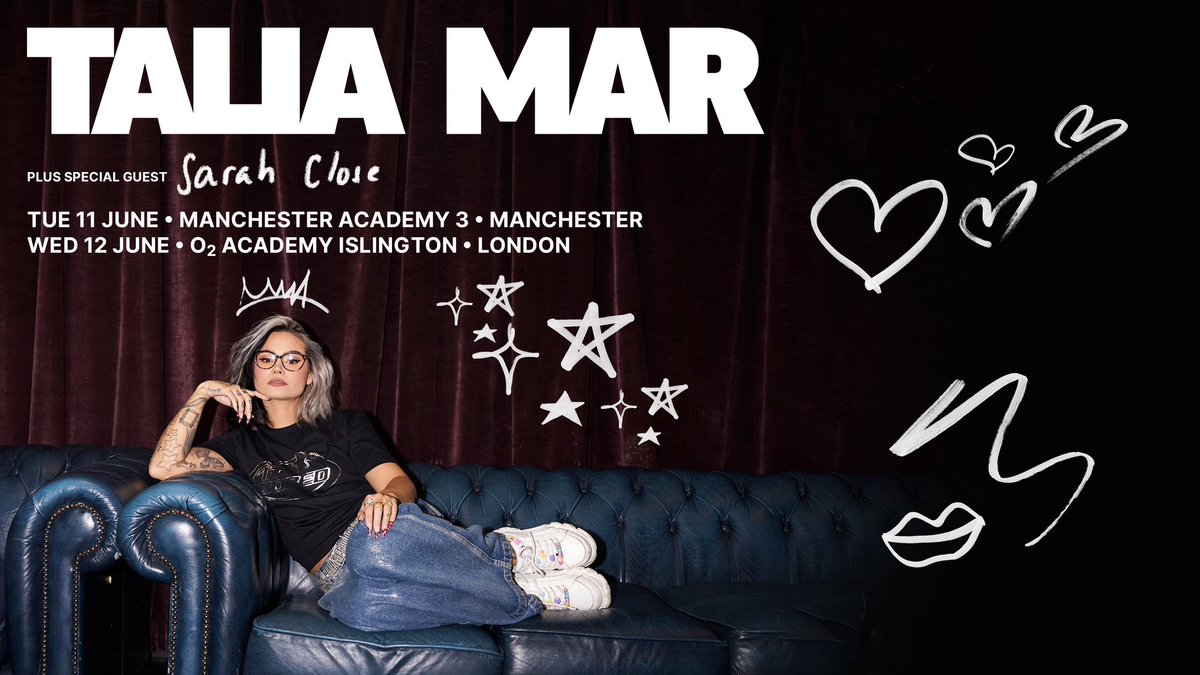 I AM SO EXCITED TO ANNOUNCE THIS!!!! My girl @sarahclose is joining me for my headline shows in June! AHHHHH tickets on sale 10AM TOMORROW!