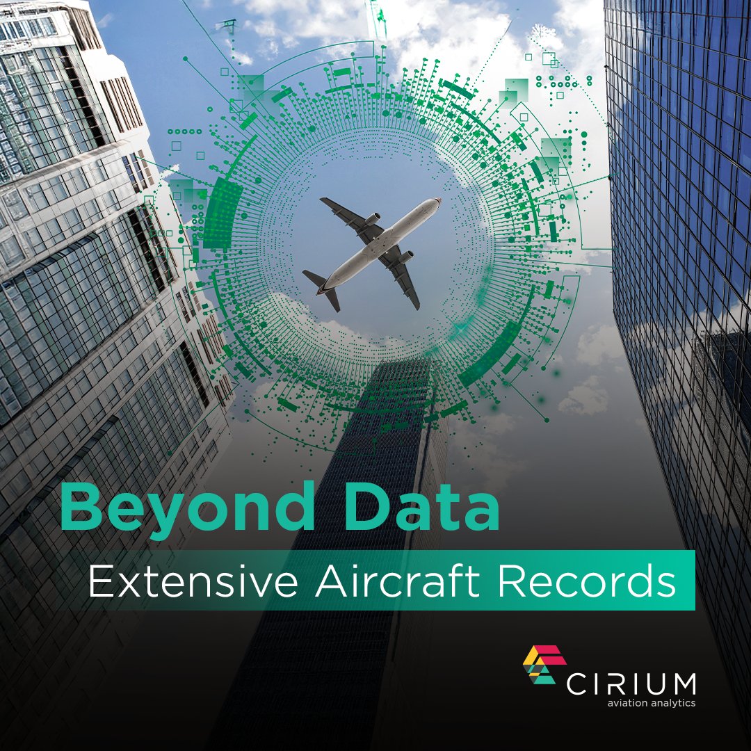 Our comprehensive fleet database comprises over 450k unique #aircraft records spanning more than 770 aircraft types. Gain access to the industry’s most comprehensive database help make informed business decisions. Visit cirium.com/industry-solut… #aviation #aerospace