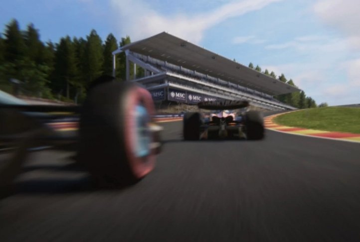 We finally got the new spa 
How long this this take oh god
#F124 #f1game #Formula1