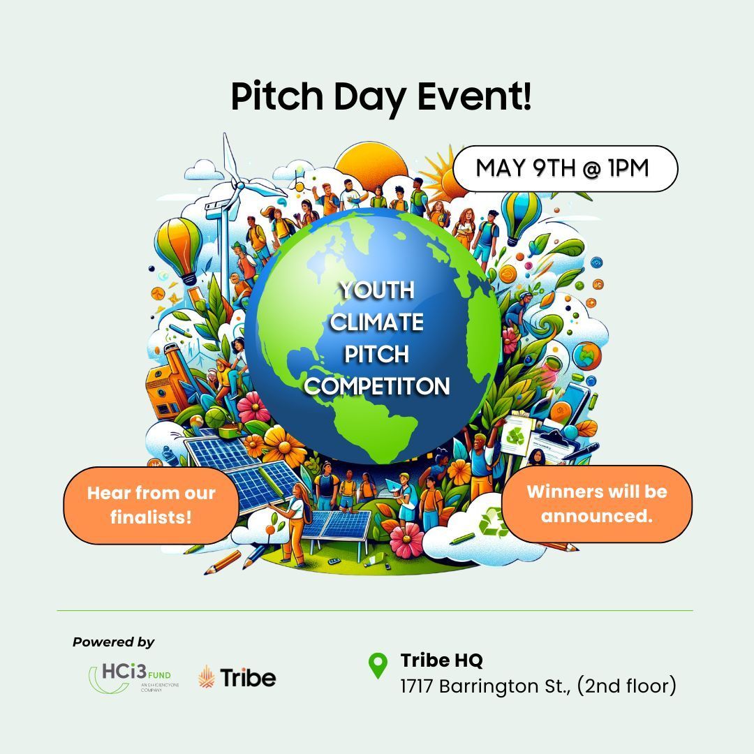 Join us and @HCi3_Fund at our Youth Climate Pitch Competition Pitch Day Event. Listen to innovative pitches about…. 🚌 Improving public transportation 🌾 Improving aquaculture and agriculture 💡 Developing more sustainable electricity Register now: buff.ly/4cRWlht