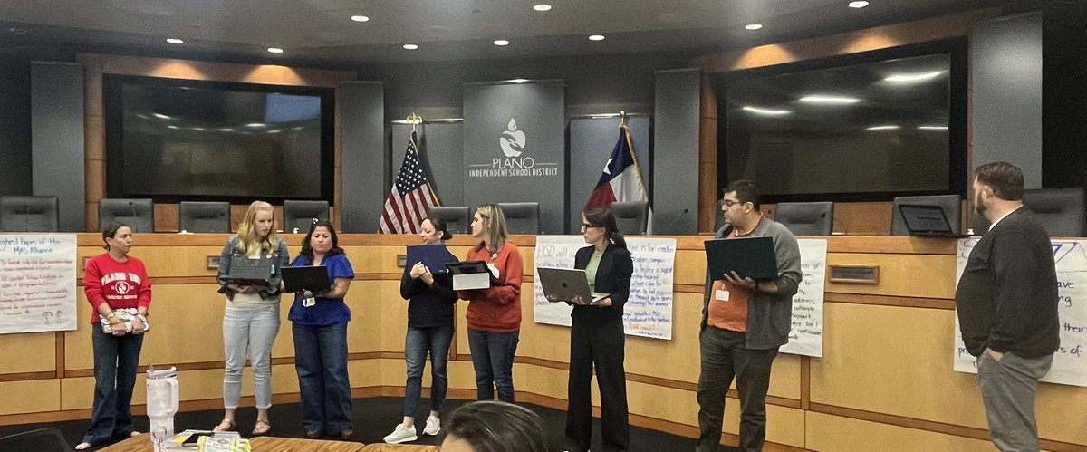 THIS multi-disciplinary group! ❤️ #whosyourcoach <a href="/PlanoISDSAS/">PISD SAS</a> <a href="/PISDLearns/">PISDLearns</a> <a href="/PISDeas/">PISD EAS</a> <a href="/Plano_Schools/">Plano ISD</a>