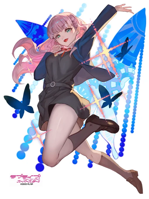 ラブライブ!スーパースター!! 原宿スタンプにて 『ウィーン・マルガレーテ』制作させていただきました!よろしくお願いいたします#lovelive #Liella 