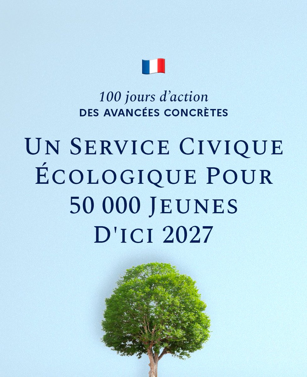 Pour notre planète, Pour notre jeunesse, C’est cela, l’écologie à la française !