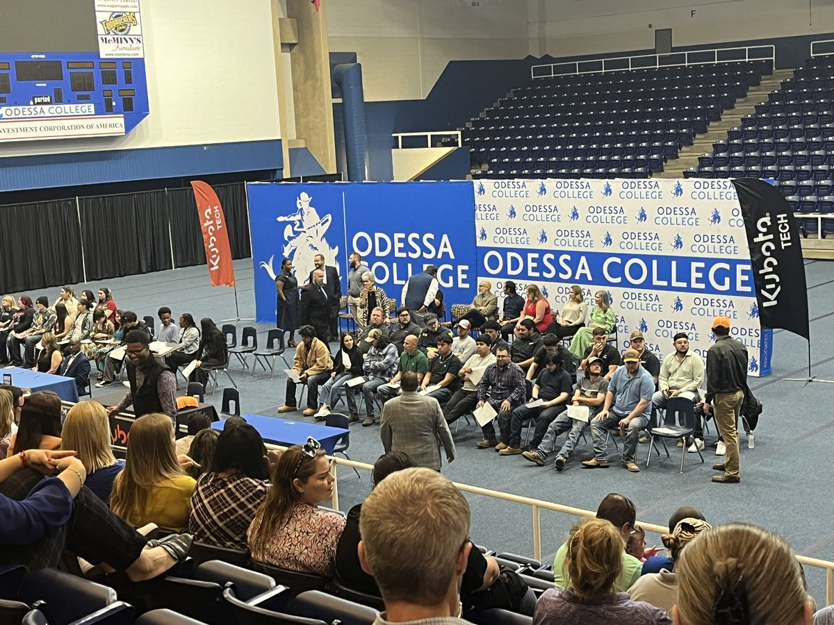 Getting ready to kick off the CTE signing at the OC Sports Center! #OCAllIn #TweetOC