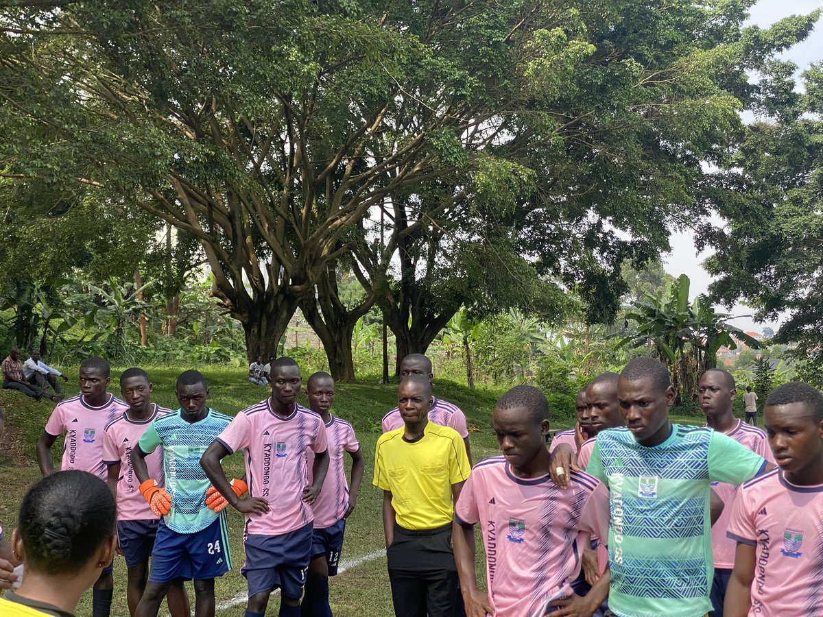 Congratulations Kyaddondo Secondary School upon qualifying for @USSSAOnline finals for the first time ever in Masaka🤝.This school doubles as our @OfficialFUFA U17 Junior Team! It’s one of the six schools to represent Wakiso District! Kudos💜 #PrideOfWakiso #WeAreThePurpleSharks