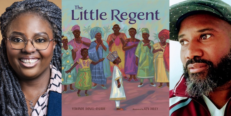 “The Little Regent speaks to the importance of leading through compassion and understanding, and learning to value tradition while making space for necessary change.” bit.ly/3Q7GMZo by Yewande Daniel-Ayoade and Ken Daley (ill.) @owlkids reviewed by @angewrig